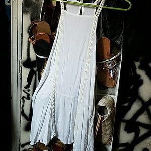 Peplum style tank top